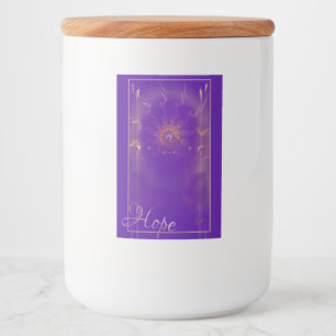 Etiqueta Para Comida Hope Canister