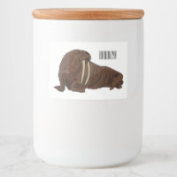 Ilustracion personalizado de Walrus