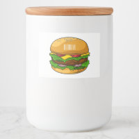 Ilustracion personalizado Hamburger