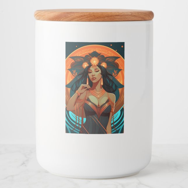 ETIQUETA PARA COMIDA INSPIRACIÓN NATIVA #2 (Anverso)