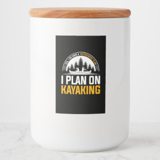 Etiqueta Para Comida Jubilación Que Planeo En Kayak