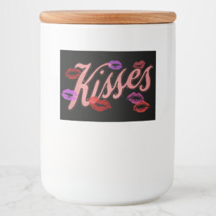 ETIQUETA PARA COMIDA LIP KISSES