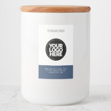 Logotipo y texto personalizados de negocio Simple 