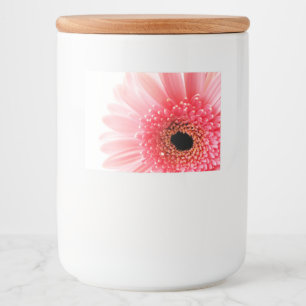 Etiqueta Para Comida Margarita de Gerbera