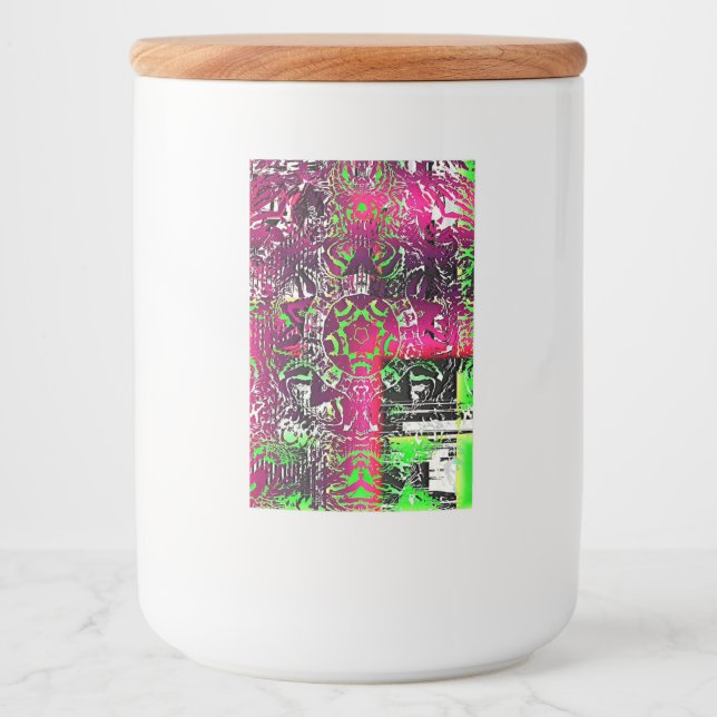 Etiqueta Para Comida Mi Nombre No Es Donna (Anverso)