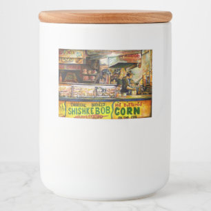 Etiqueta Para Comida No puedes competir con eso