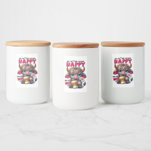 Etiqueta Para Comida No Puedes Hacer Feliz a Todos No Eres Café