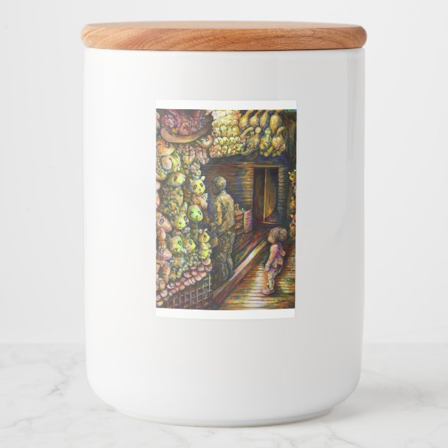 Etiqueta Para Comida Norte del Circo (Anverso)