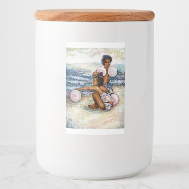 Etiqueta Para Comida Obsesionados con conquistar lo imposible (Anverso)