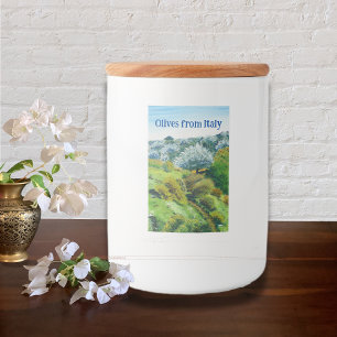 Etiqueta Para Comida Olive Grove