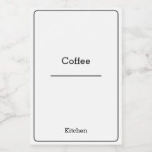 organización doméstica Minimalista Frasco de almac