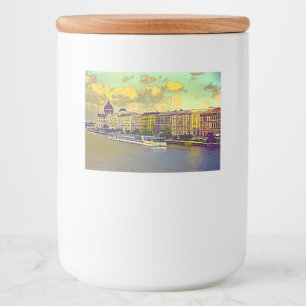 Etiqueta Para Comida Pintura del Parlamento húngaro