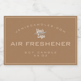 Etiqueta Para Comida Plantilla de logotipo rústico minimalista Vela sim