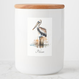 Etiqueta Para Comida Poise of the Pelican
