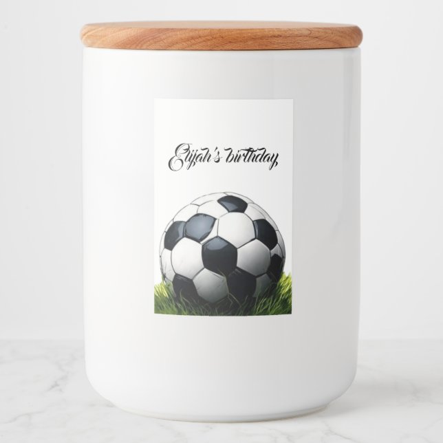 Etiqueta Para Comida Regreso de regalo Alimentos y bebidas (Anverso)