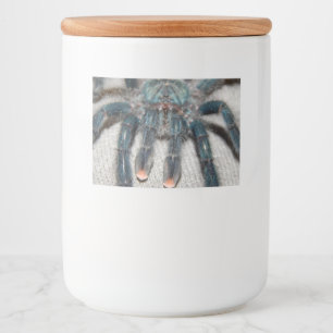 Etiqueta Para Comida tarántula azul