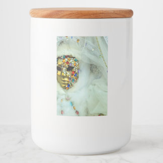 Etiqueta Para Comida Tiempo de carnaval