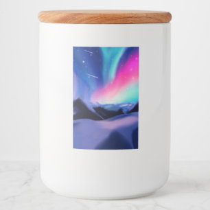 Etiqueta Para Comida Un millón de Aurora sueña etiqueta de comida