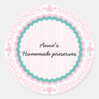 Etiqueta para conservas caseras