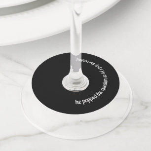 ETIQUETA PARA COPAS DE VINO