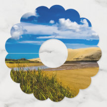 Arena rápida cerca de 90-Mile Beach, Nueva Zelanda