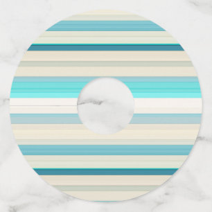 Etiqueta Para Copas De Vino Bandas blancas de agua