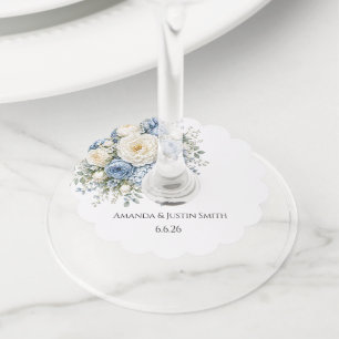 Etiqueta Para Copas De Vino Boda