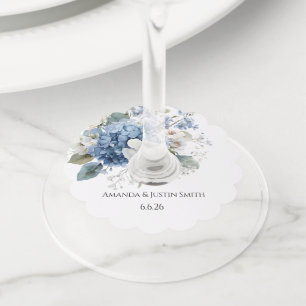 Etiqueta Para Copas De Vino Boda 