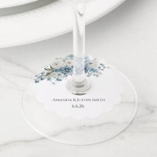 Etiqueta Para Copas De Vino Boda