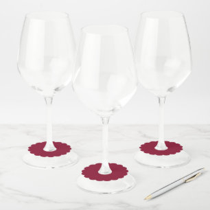 Etiqueta Para Copas De Vino Borgoña