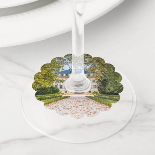 Etiqueta Para Copas De Vino Chateau Margaux, Francia