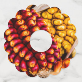 Etiqueta Para Copas De Vino Coberturas de maíz