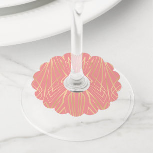 Etiqueta Para Copas De Vino Cristal 9