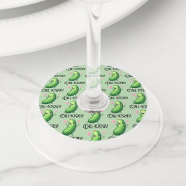 Etiqueta Para Copas De Vino Dill-icioso