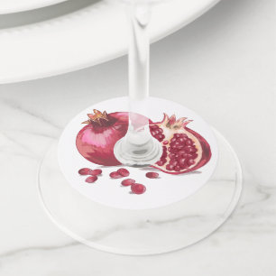 Etiqueta Para Copas De Vino Estrella granada de David Judío