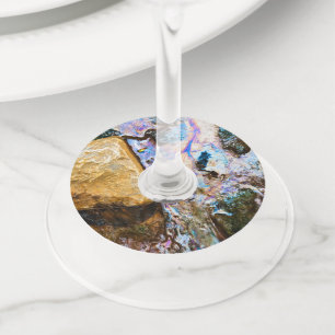 Etiqueta Para Copas De Vino etiqueta de vaso de vino de agua quieta de natural