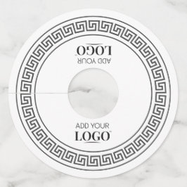 Etiqueta Para Copas De Vino Evento corporativo con logotipo de personalizado C