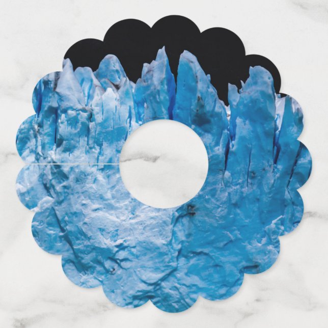 Etiqueta Para Copas De Vino Glaciar Perito Moreno (Reverso)