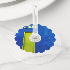 Etiqueta Para Copas De Vino Horas felices