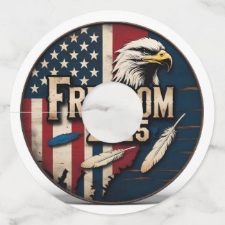 Etiqueta Para Copas De Vino Independencia Rusa de la Libertad