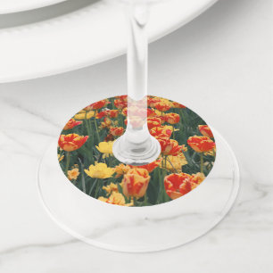 Etiqueta Para Copas De Vino Mar de Flores de Firey