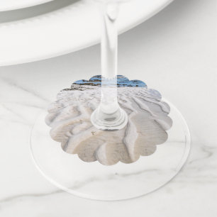 Etiqueta Para Copas De Vino Marea baja