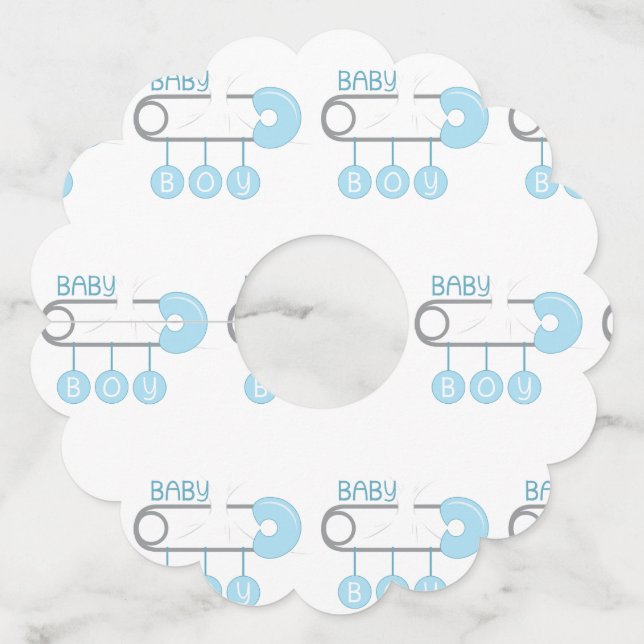 Etiqueta Para Copas De Vino Niño (Anverso)
