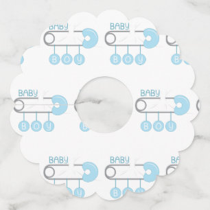 Etiqueta Para Copas De Vino Niño bebé