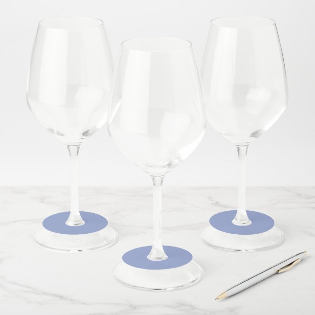 Etiqueta Para Copas De Vino Periwinkle (Set)