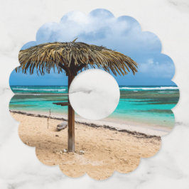 Etiqueta Para Copas De Vino Playa de Anse des Rochers