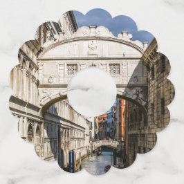 Etiqueta Para Copas De Vino Puente de los suspiros, Venezuela, Italia