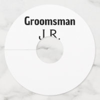 SIMPLE MINIMAL añada tu nombre personalizado groom