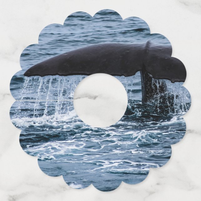 Etiqueta Para Copas De Vino Sperm Whale (Reverso)