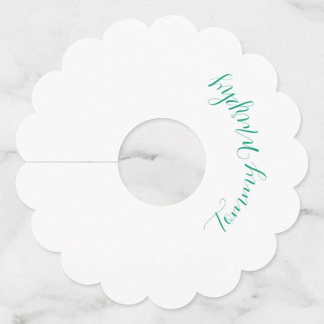 Etiqueta Para Copas De Vino Tommy Murphy (Anverso)